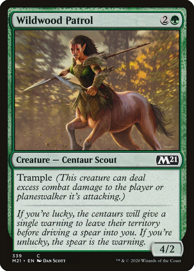 Wildwood Patrol [Core Set 2021] MTG Single Magic: The Gathering    | Red Claw Gaming