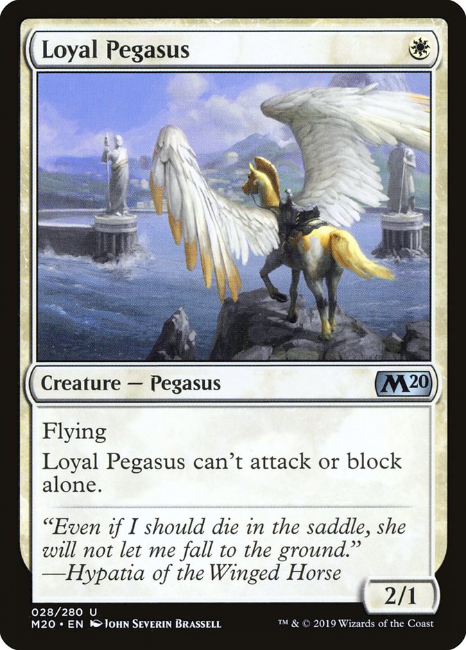 Loyal Pegasus [Core Set 2020] MTG Single Magic: The Gathering    | Red Claw Gaming