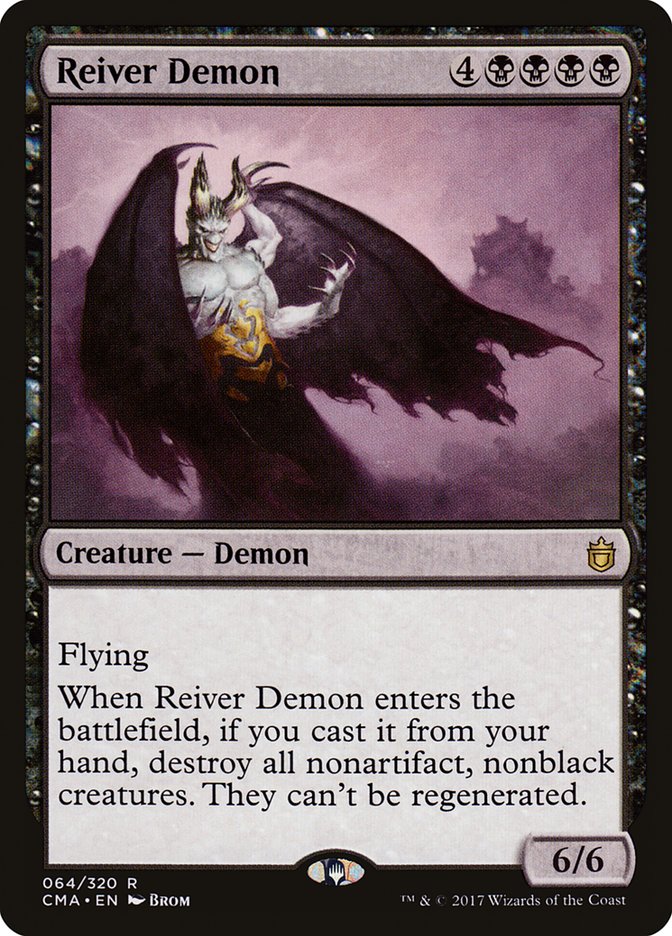 Reiver Demon [Commander Anthology] MTG Single Magic: The Gathering    | Red Claw Gaming
