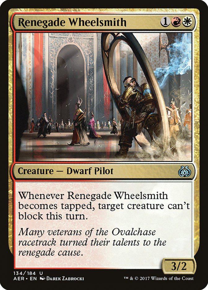 Renegade Wheelsmith [Aether Revolt] MTG Single Magic: The Gathering    | Red Claw Gaming