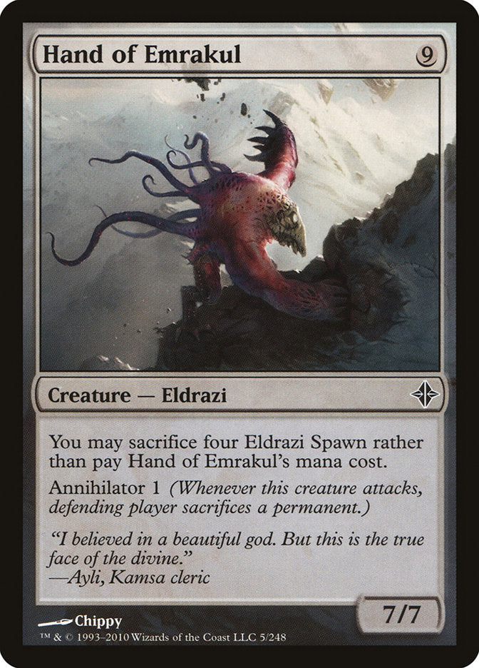 Hand of Emrakul [Rise of the Eldrazi] MTG Single Magic: The Gathering    | Red Claw Gaming