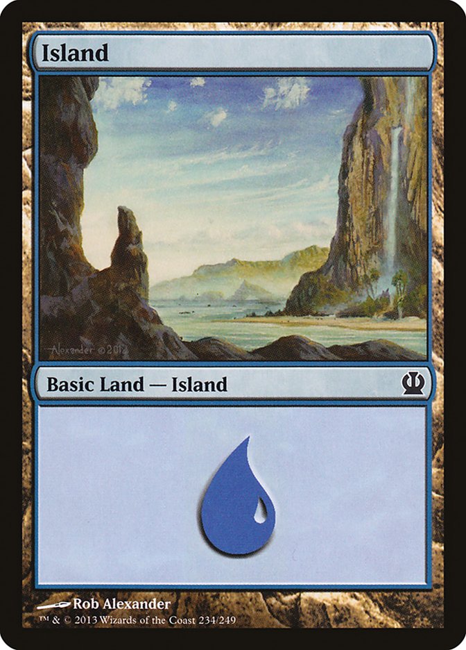 Island (234) [Theros] MTG Single Magic: The Gathering    | Red Claw Gaming