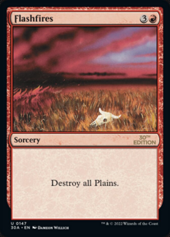 Flashfires [30th Anniversary Edition] MTG Single Magic: The Gathering    | Red Claw Gaming