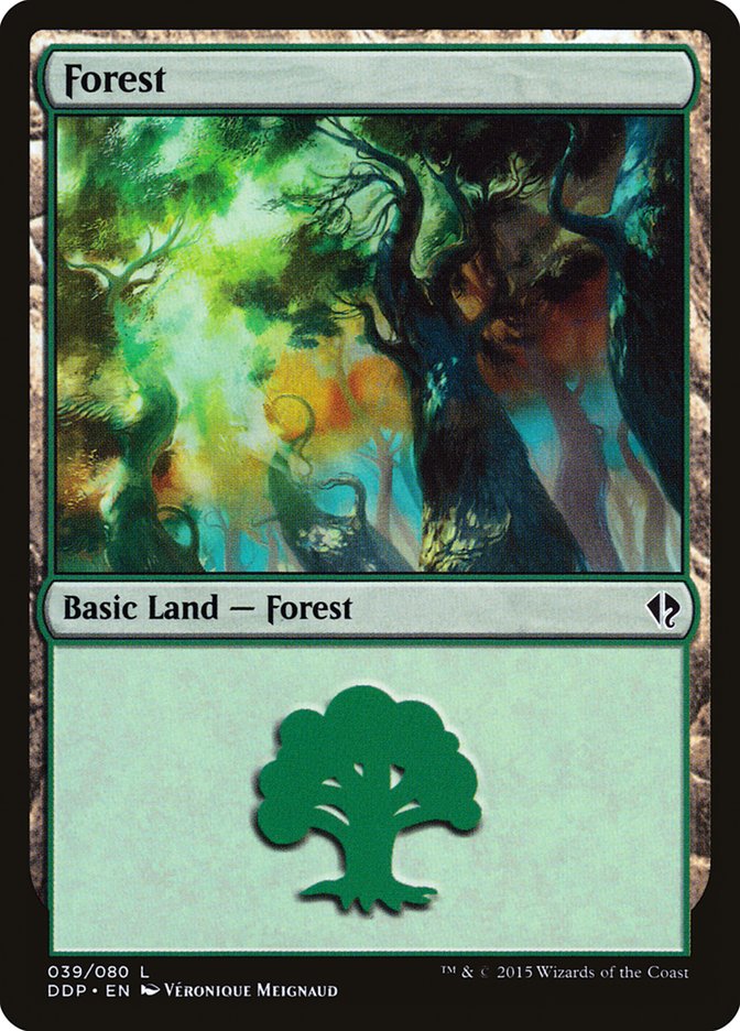 Forest (39) [Duel Decks: Zendikar vs. Eldrazi] MTG Single Magic: The Gathering    | Red Claw Gaming