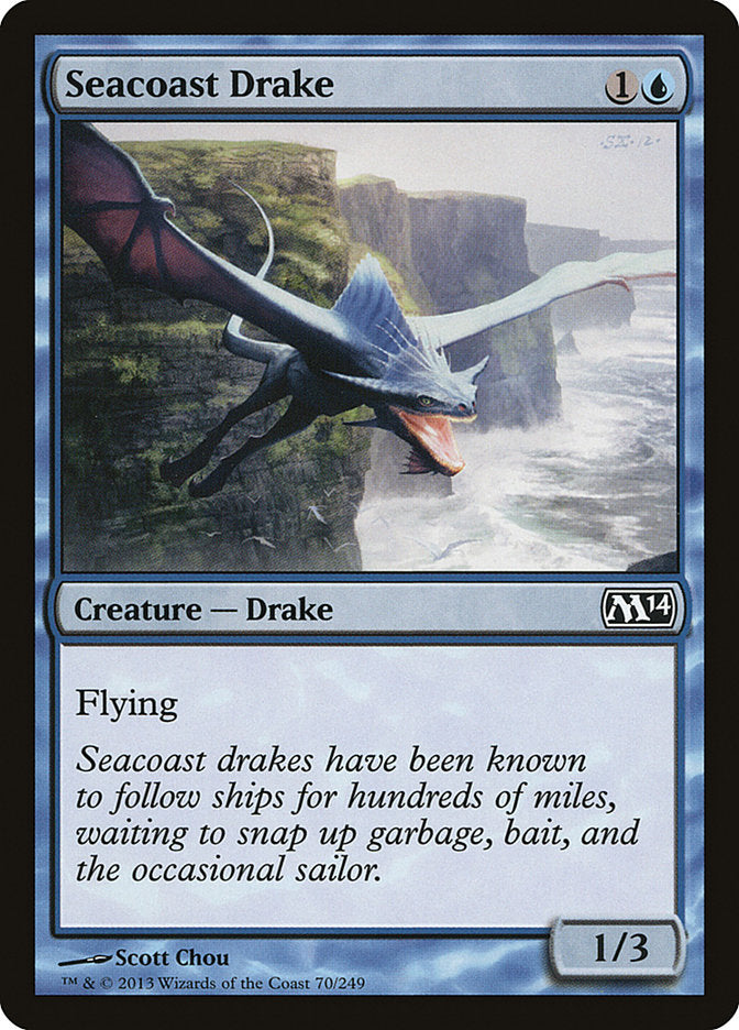 Seacoast Drake [Magic 2014] MTG Single Magic: The Gathering    | Red Claw Gaming