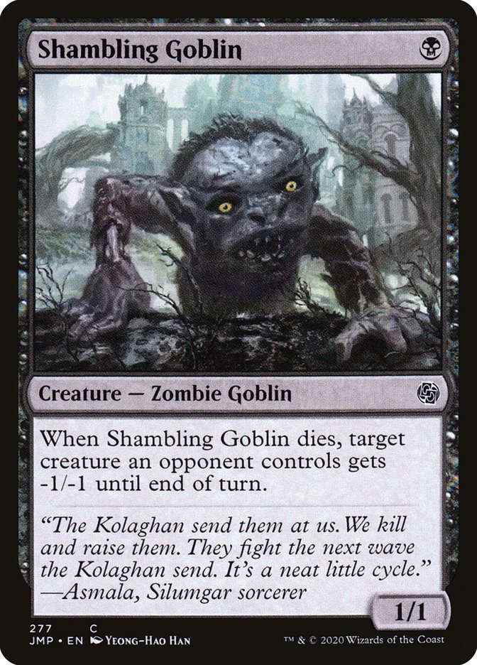 Shambling Goblin [Jumpstart] MTG Single Magic: The Gathering    | Red Claw Gaming