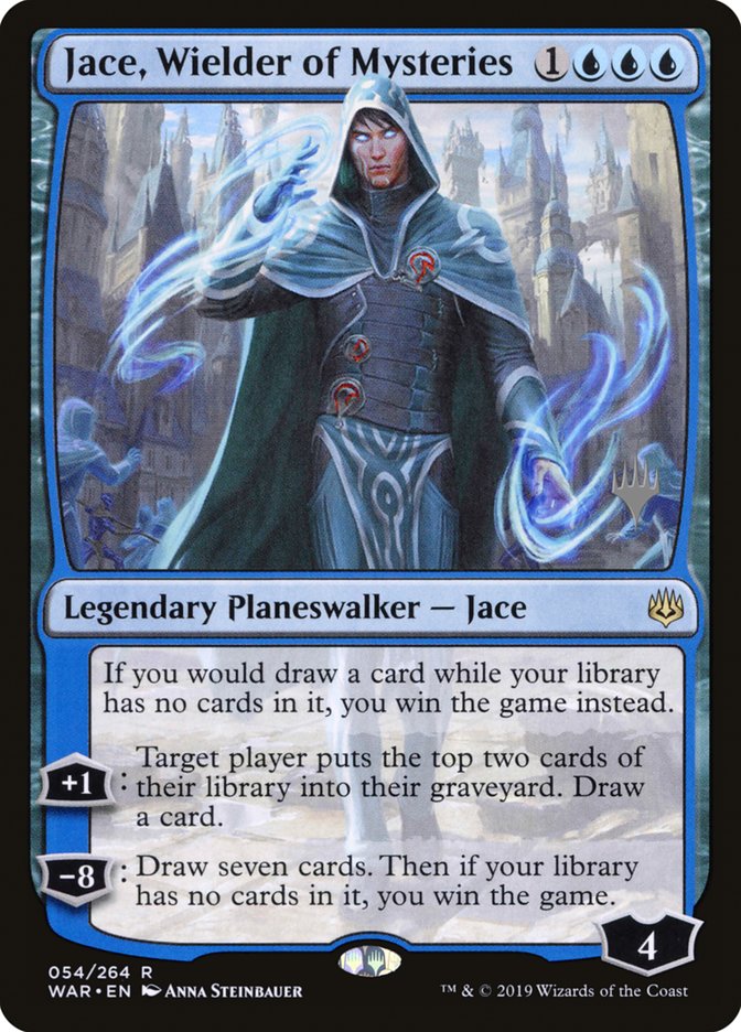 Jace, Wielder of Mysteries (Promo Pack) [War of the Spark Promos] MTG Single Magic: The Gathering    | Red Claw Gaming