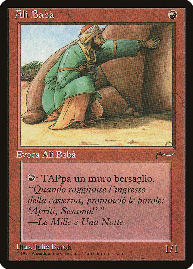 Ali Baba (Italian) [Rinascimento] MTG Single Magic: The Gathering    | Red Claw Gaming