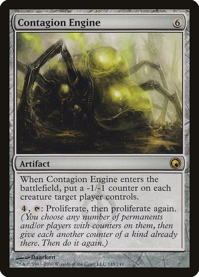 Contagion Engine [Scars of Mirrodin] MTG Single Magic: The Gathering    | Red Claw Gaming