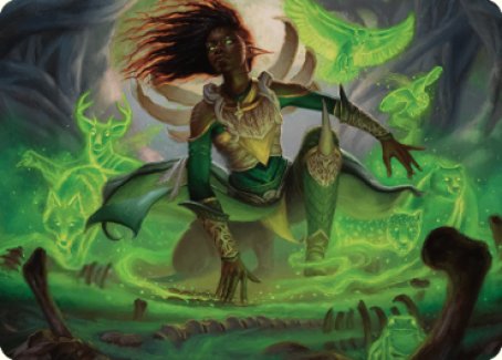 Fauna Shaman Art Card [The Brothers' War Art Series] MTG Single Magic: The Gathering    | Red Claw Gaming