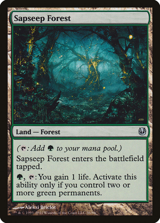 Sapseep Forest [Duel Decks: Ajani vs. Nicol Bolas] MTG Single Magic: The Gathering    | Red Claw Gaming