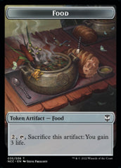 Food // Citizen Double-Sided Token [Streets of New Capenna Commander Tokens] MTG Single Magic: The Gathering    | Red Claw Gaming