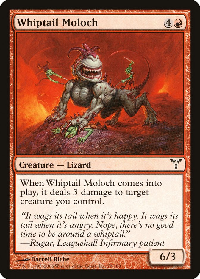 Whiptail Moloch [Dissension] MTG Single Magic: The Gathering    | Red Claw Gaming