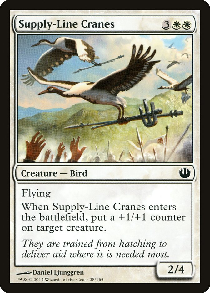 Supply-Line Cranes [Journey into Nyx] MTG Single Magic: The Gathering    | Red Claw Gaming