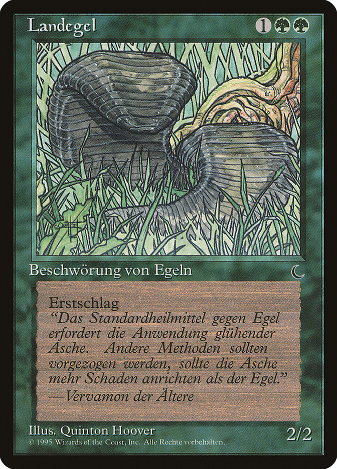 Land Leeches (German) - "Landegel" [Renaissance] MTG Single Magic: The Gathering    | Red Claw Gaming