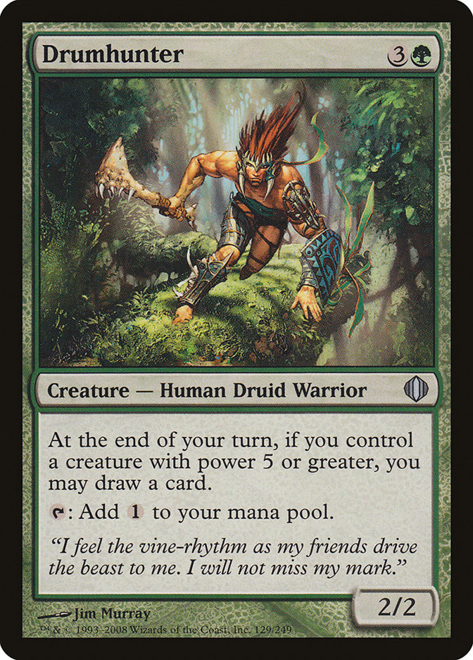 Drumhunter [Shards of Alara] MTG Single Magic: The Gathering    | Red Claw Gaming