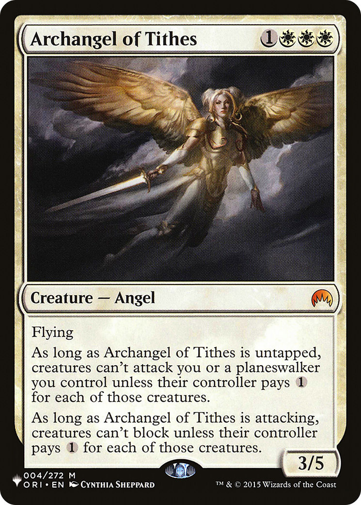 Archangel of Tithes [Secret Lair: Angels] MTG Single Magic: The Gathering    | Red Claw Gaming