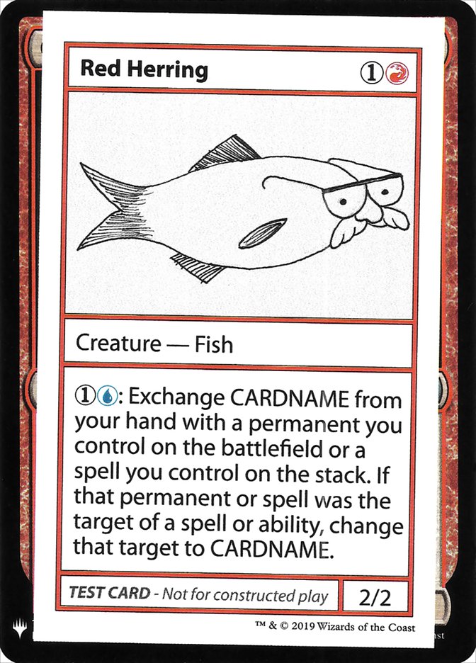 Red Herring [Mystery Booster Playtest Cards] MTG Single Magic: The Gathering    | Red Claw Gaming