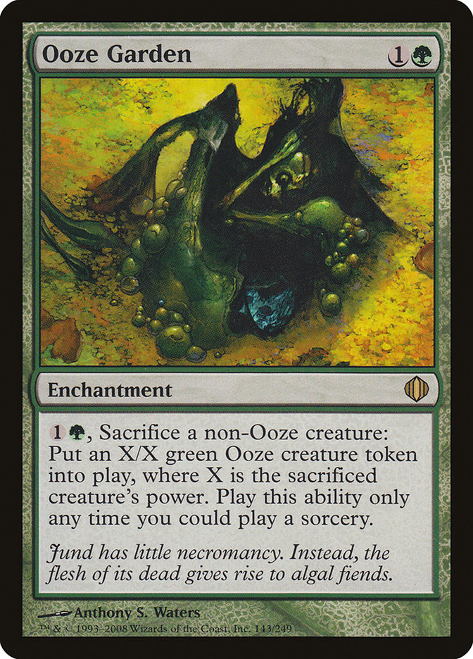 Ooze Garden [Shards of Alara] MTG Single Magic: The Gathering    | Red Claw Gaming