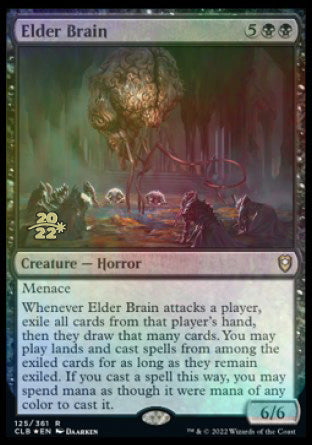 Elder Brain [Commander Legends: Battle for Baldur's Gate Prerelease Promos] MTG Single Magic: The Gathering    | Red Claw Gaming