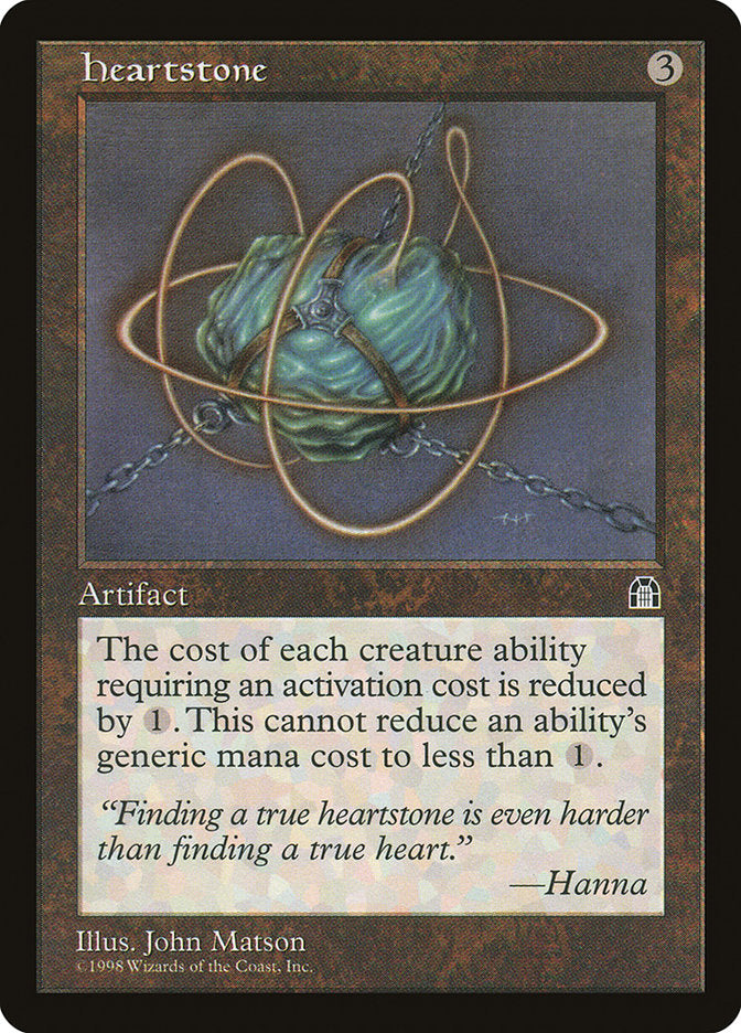 Heartstone [Stronghold] MTG Single Magic: The Gathering    | Red Claw Gaming