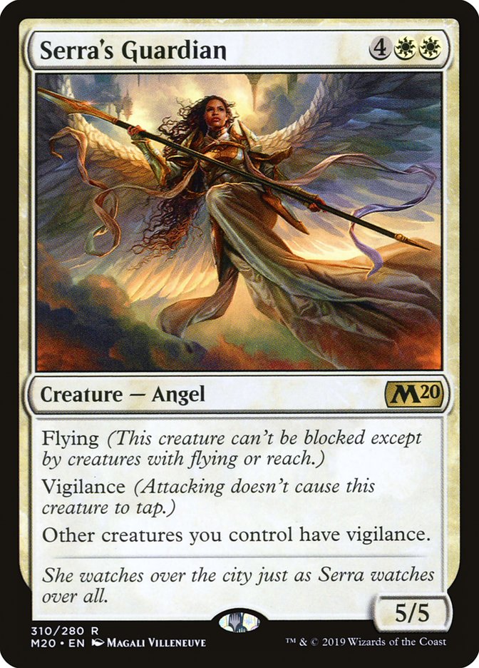 Serra's Guardian [Core Set 2020] MTG Single Magic: The Gathering    | Red Claw Gaming