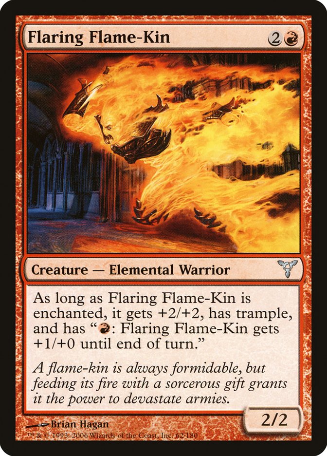 Flaring Flame-Kin [Dissension] MTG Single Magic: The Gathering    | Red Claw Gaming