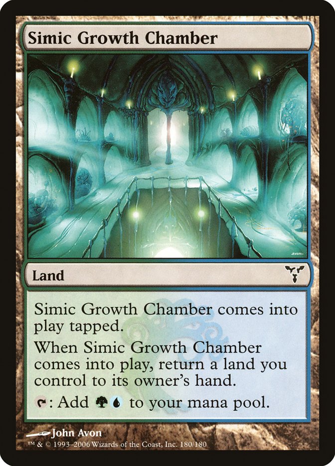 Simic Growth Chamber [Dissension] MTG Single Magic: The Gathering    | Red Claw Gaming