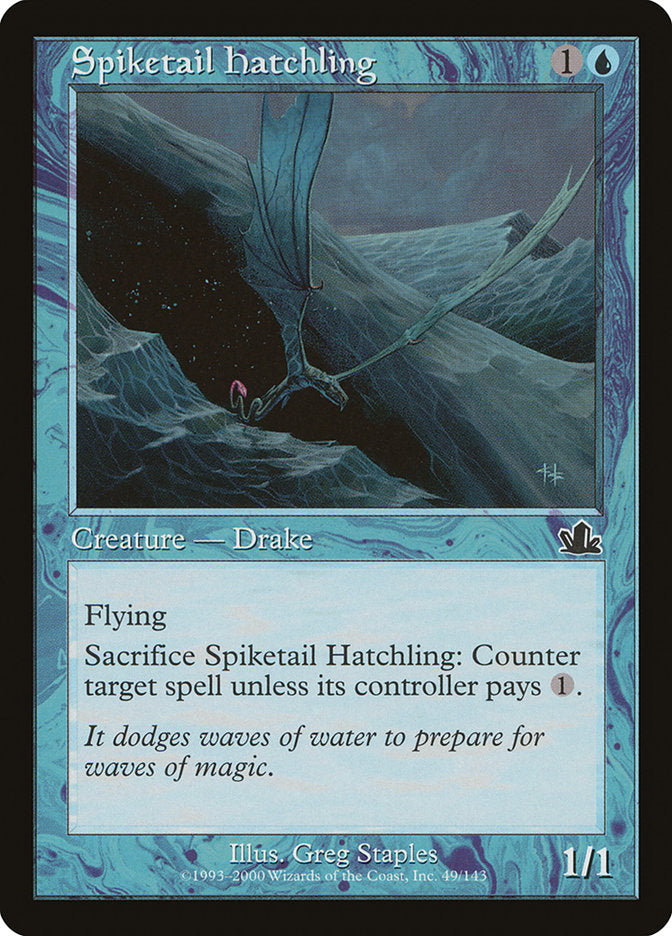 Spiketail Hatchling [Prophecy] MTG Single Magic: The Gathering    | Red Claw Gaming