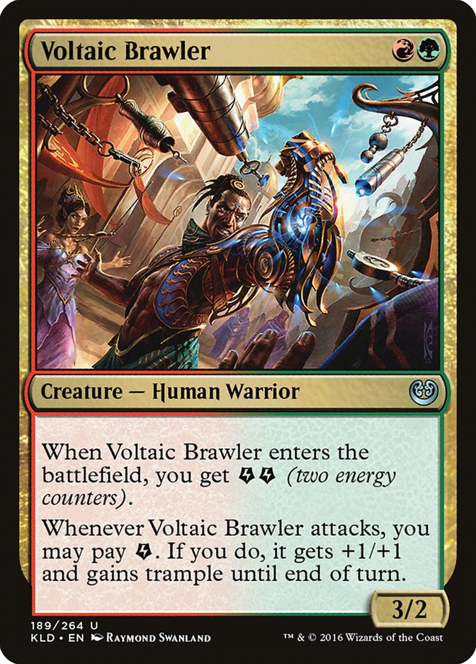 Voltaic Brawler [Kaladesh] MTG Single Magic: The Gathering    | Red Claw Gaming