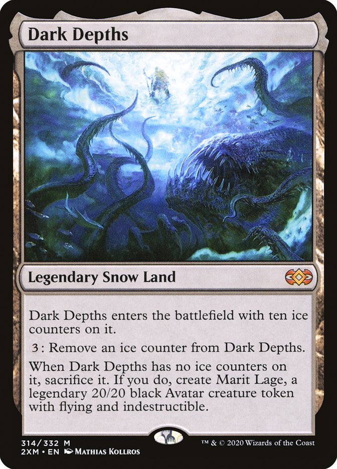 Dark Depths [Double Masters] MTG Single Magic: The Gathering    | Red Claw Gaming