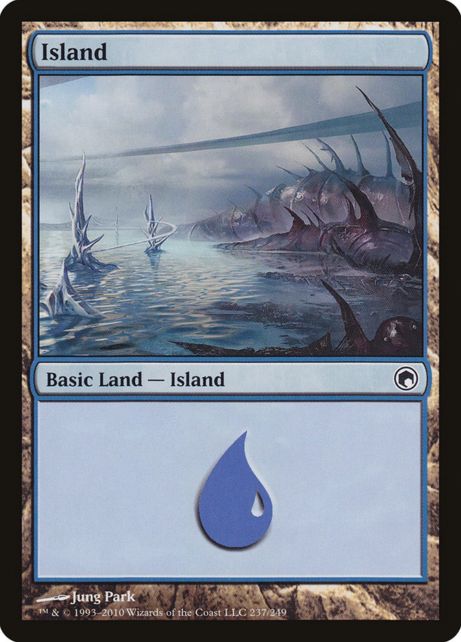 Island (237) [Scars of Mirrodin] MTG Single Magic: The Gathering    | Red Claw Gaming