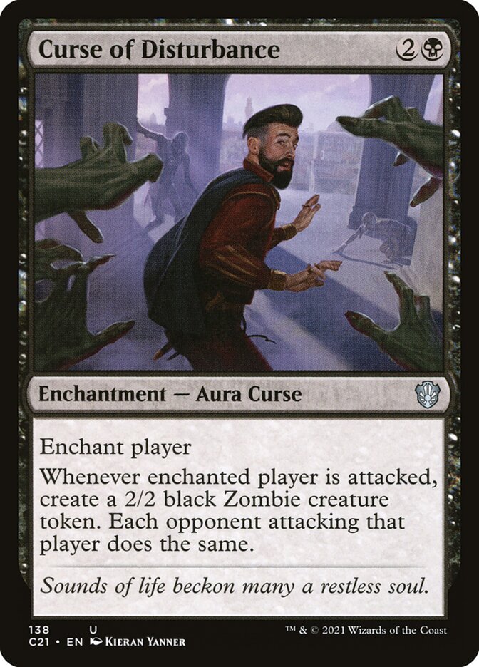 Curse of Disturbance [Commander 2021] MTG Single Magic: The Gathering    | Red Claw Gaming