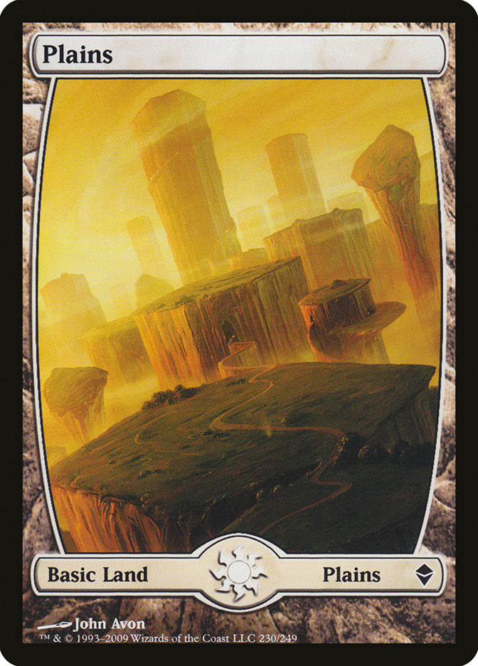 Plains (230) [Zendikar] MTG Single Magic: The Gathering    | Red Claw Gaming