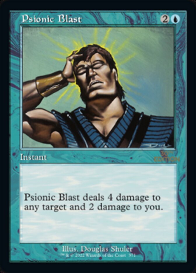 Psionic Blast (Retro) [30th Anniversary Edition] MTG Single Magic: The Gathering    | Red Claw Gaming