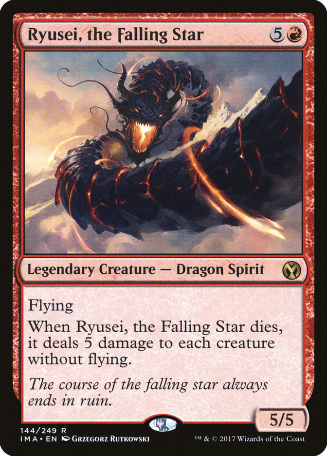 Ryusei, the Falling Star [Iconic Masters] MTG Single Magic: The Gathering    | Red Claw Gaming