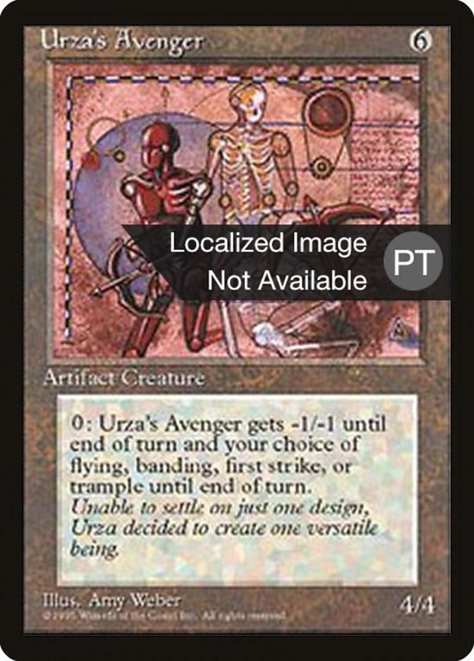 Urza's Avenger [Fourth Edition (Foreign Black Border)] MTG Single Magic: The Gathering    | Red Claw Gaming