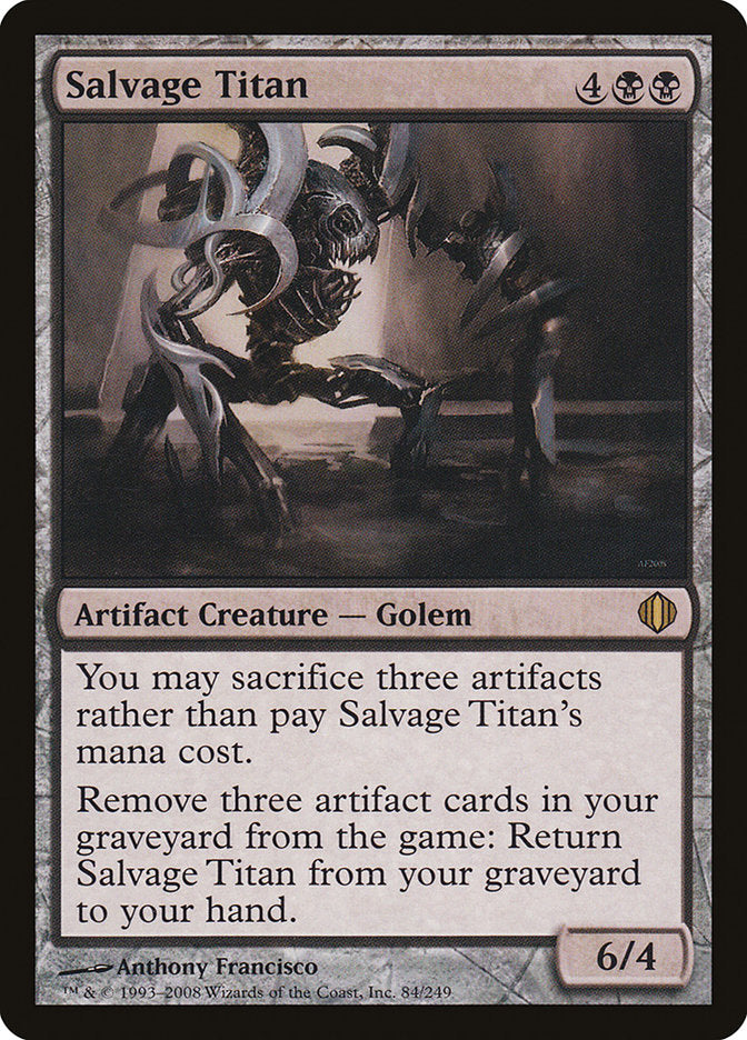 Salvage Titan [Shards of Alara] MTG Single Magic: The Gathering    | Red Claw Gaming