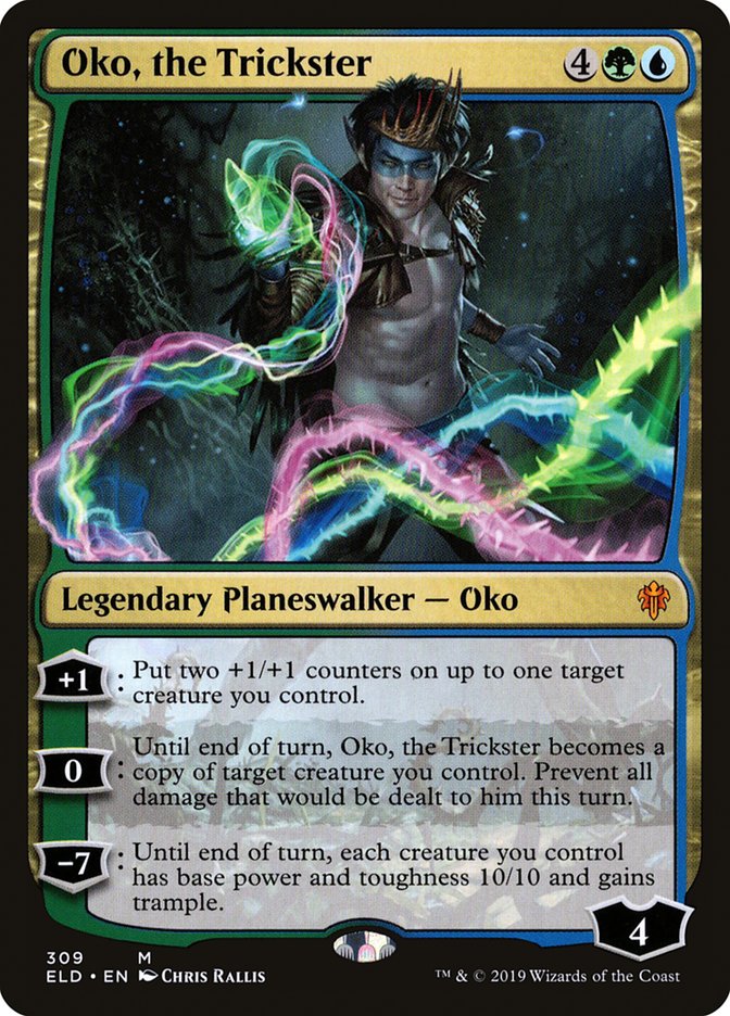 Oko, the Trickster [Throne of Eldraine] MTG Single Magic: The Gathering    | Red Claw Gaming