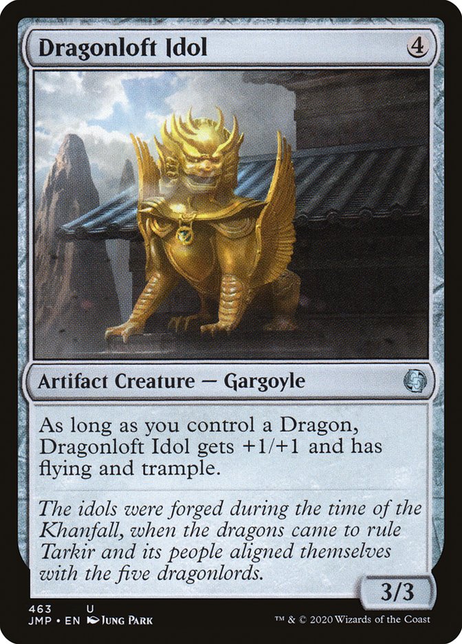 Dragonloft Idol [Jumpstart] MTG Single Magic: The Gathering    | Red Claw Gaming