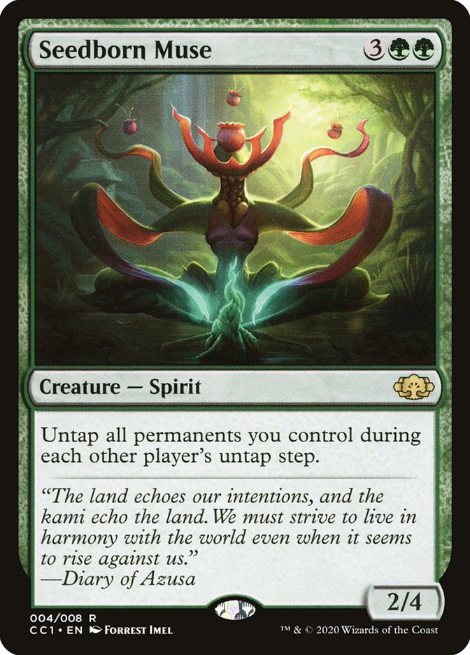 Seedborn Muse [Commander Collection: Green] MTG Single Magic: The Gathering    | Red Claw Gaming