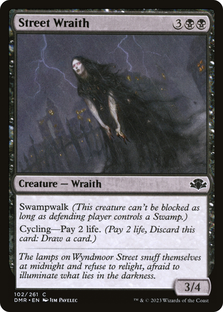 Street Wraith [Dominaria Remastered] MTG Single Magic: The Gathering    | Red Claw Gaming