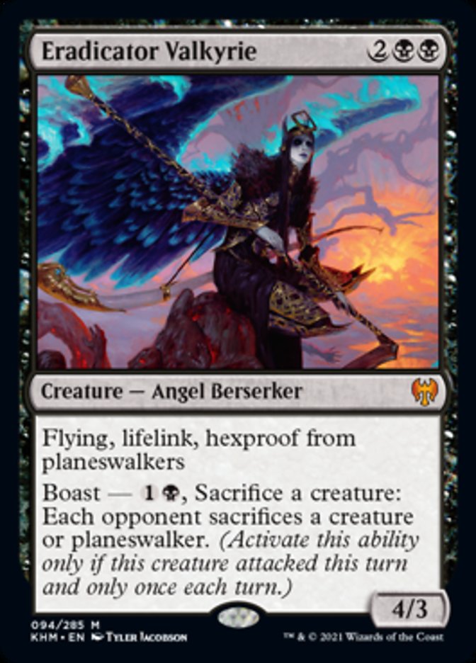 Eradicator Valkyrie [Kaldheim] MTG Single Magic: The Gathering    | Red Claw Gaming