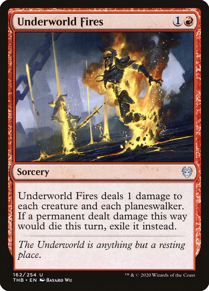 Underworld Fires [Theros Beyond Death] MTG Single Magic: The Gathering    | Red Claw Gaming