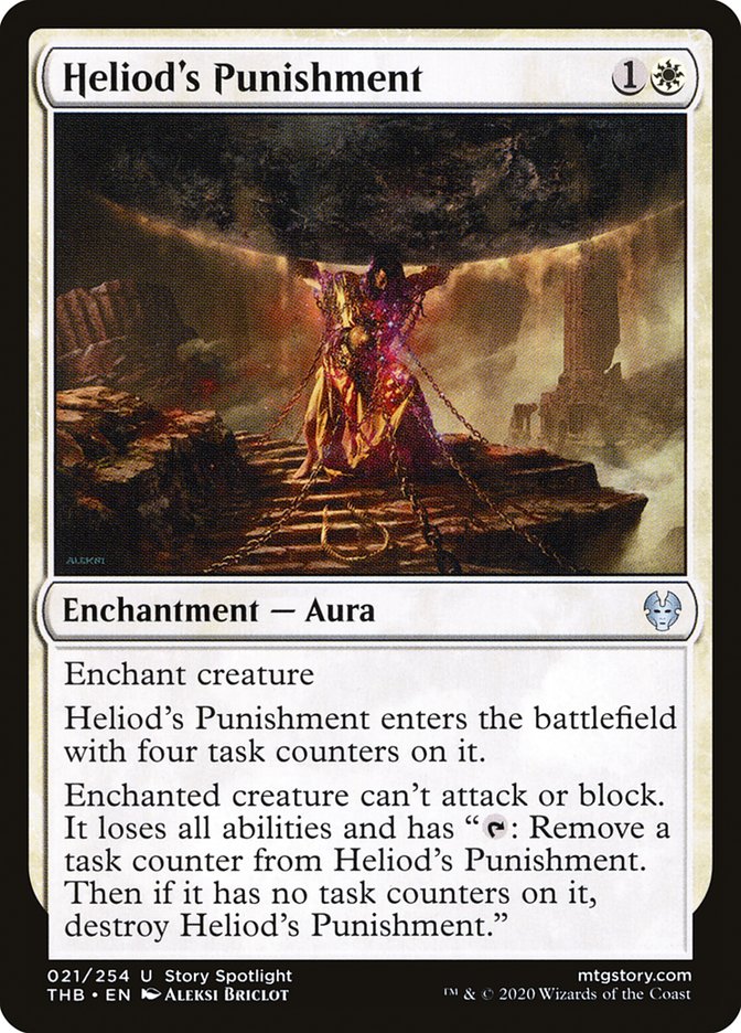 Heliod's Punishment [Theros Beyond Death] MTG Single Magic: The Gathering    | Red Claw Gaming