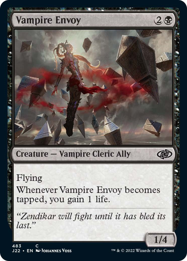 Vampire Envoy [Jumpstart 2022] MTG Single Magic: The Gathering    | Red Claw Gaming