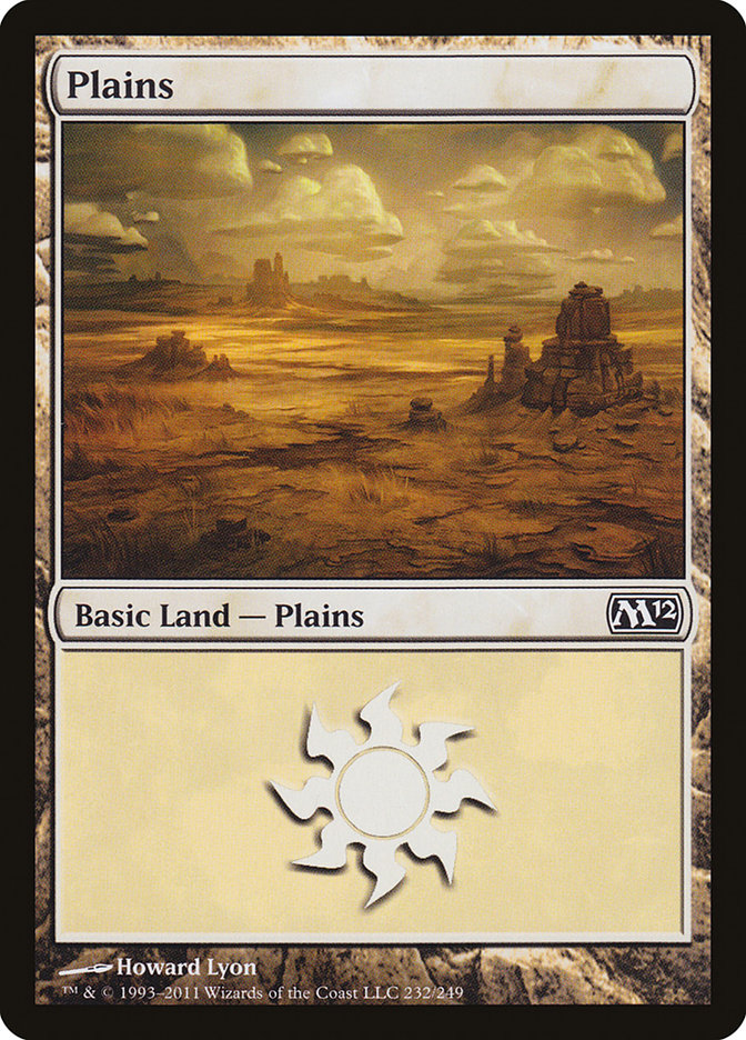 Plains (232) [Magic 2012] MTG Single Magic: The Gathering    | Red Claw Gaming