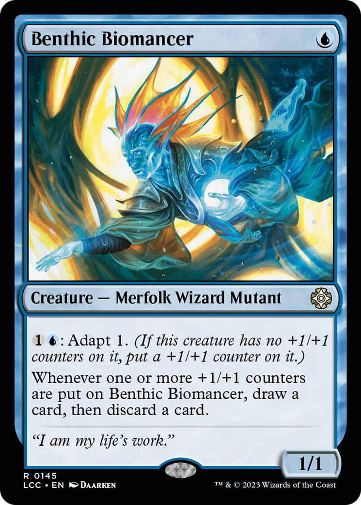 Benthic Biomancer [The Lost Caverns of Ixalan Commander] MTG Single Magic: The Gathering    | Red Claw Gaming