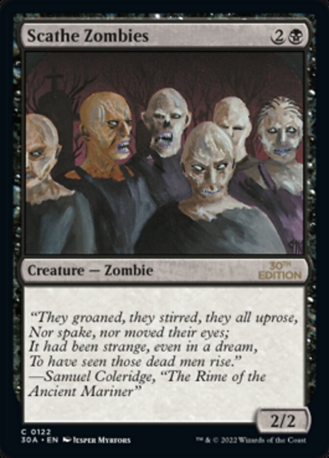 Scathe Zombies [30th Anniversary Edition] MTG Single Magic: The Gathering    | Red Claw Gaming