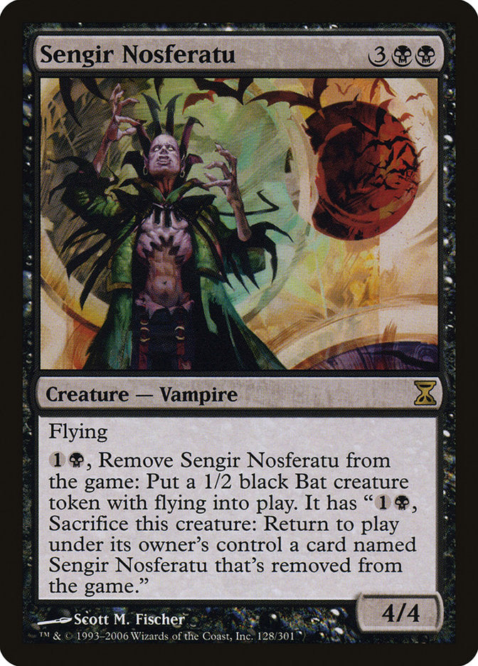 Sengir Nosferatu [Time Spiral] MTG Single Magic: The Gathering    | Red Claw Gaming